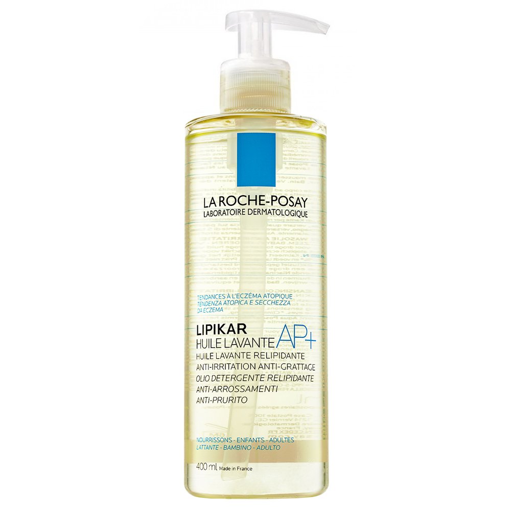 La Roche-Posay Lipikar olio detergente in schiuma Huile Lavante AP+ Lipid-Replenishing Cleansing Oil 400 ml
