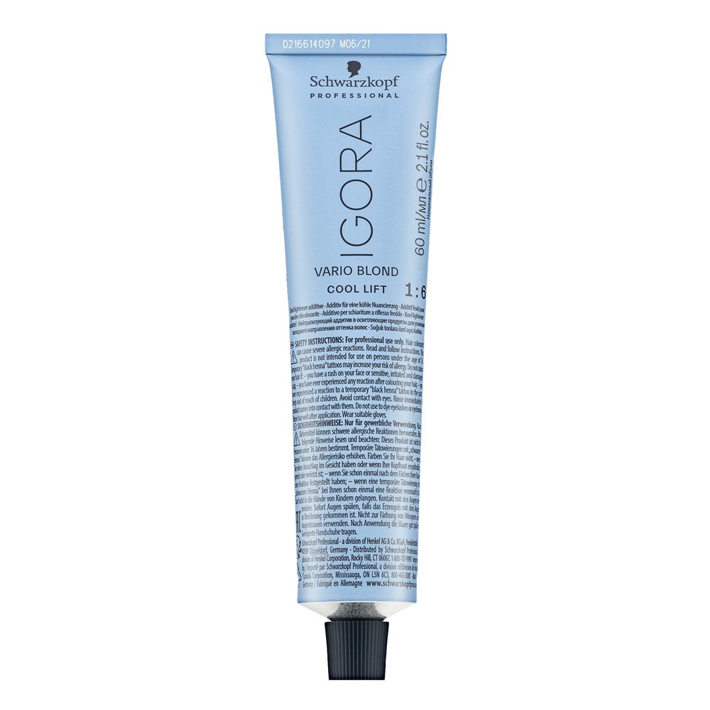 Schwarzkopf Professional Igora Vario Blond Cool Lift crema per schiarire i capelli 60 ml