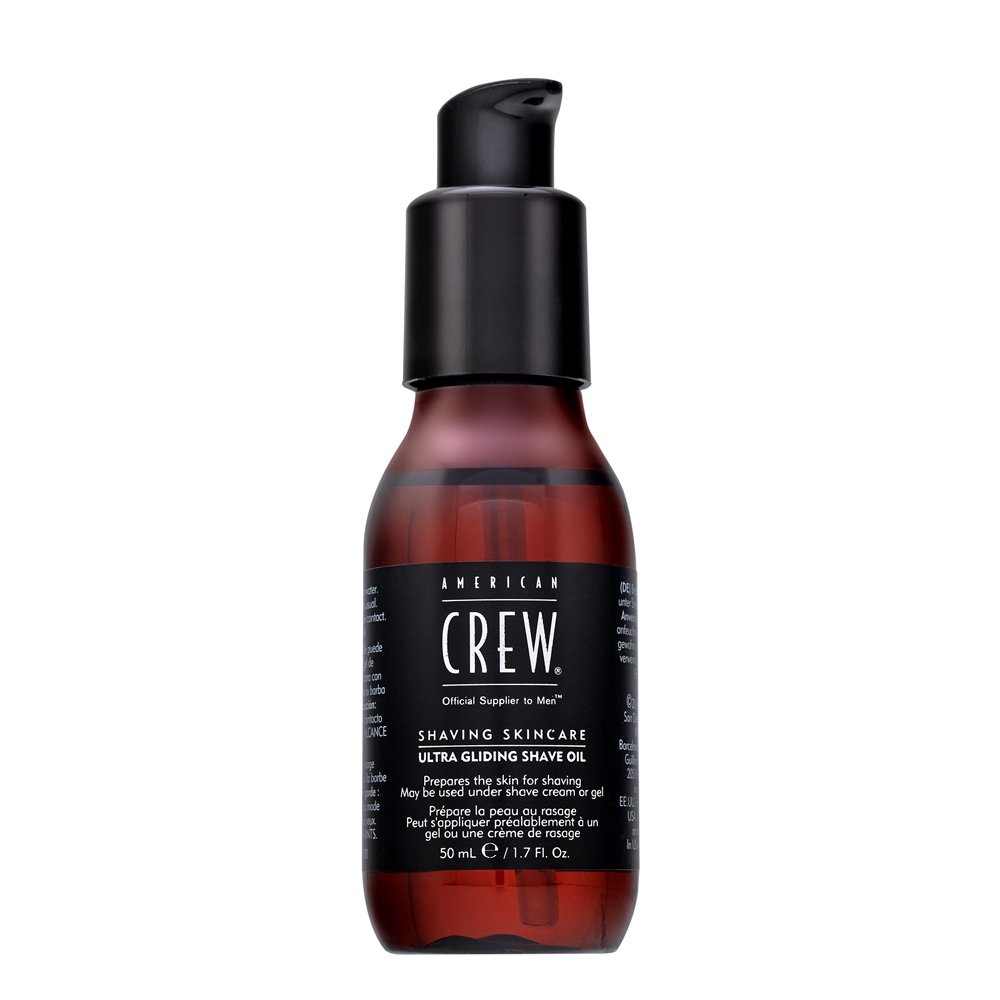 American Crew Shaving Skincare Ultra Gliding Shave Oil olio emolliente per la barba 50 ml