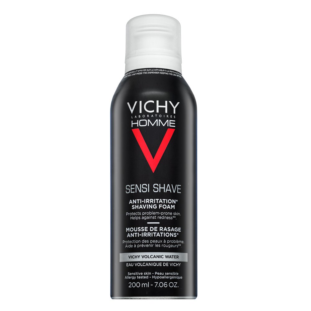 Vichy Homme schiuma da barba Sensi Shave Anti-Irritation Shaving Foam 200 ml