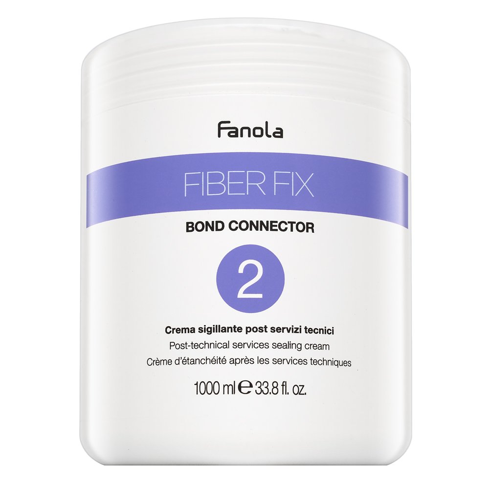 Fanola Fiber Fix Bond Connector No.2 maschera rinforzante per capelli molto danneggiati 1000 ml