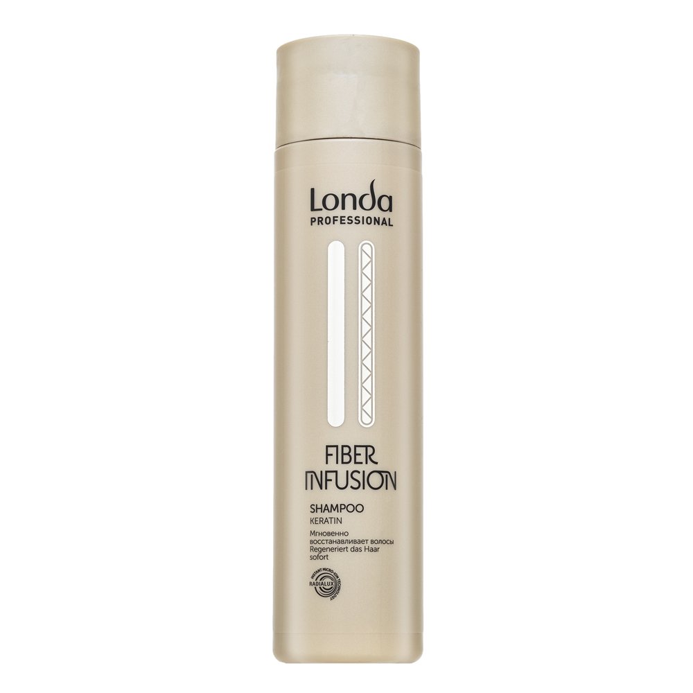 Londa Professional Fiber Infusion Shampoo shampoo nutriente per capelli secchi e danneggiati 250 ml