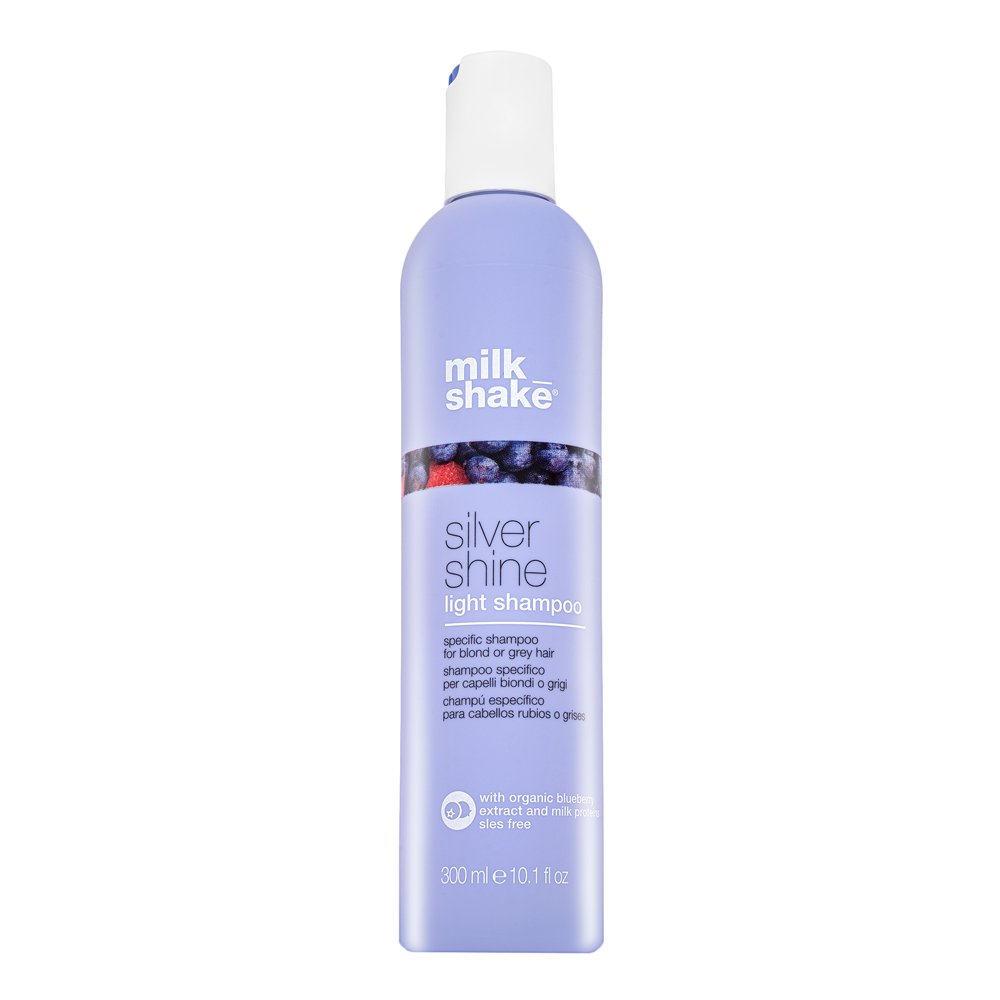 Milk_Shake Silver Shine Light Shampoo shampoo protettivo per capelli biondo platino e grigi 300 ml