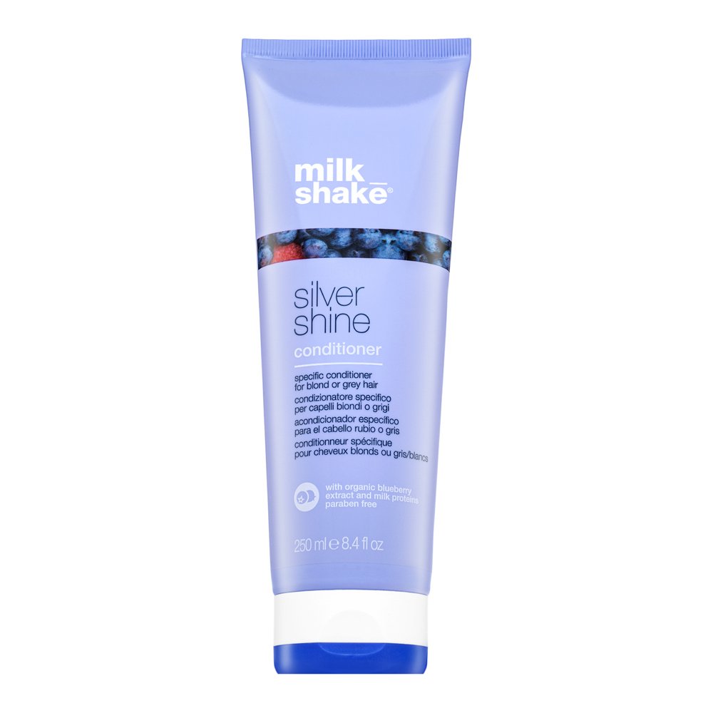 Milk_Shake Silver Shine Conditioner balsamo protettivo per capelli biondo platino e grigi 250 ml