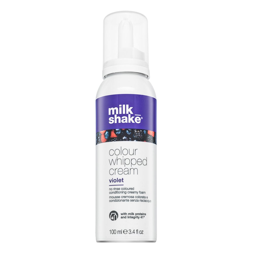 Milk_Shake Colour Whipped Cream mousse colorata per il recupero del colore Violet 100 ml