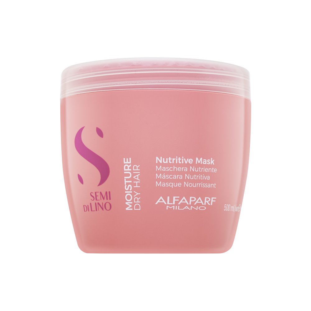 Alfaparf Milano Semi Di Lino Moisture Nutritive Mask maschera nutriente per capelli secchi e danneggiati 500 ml