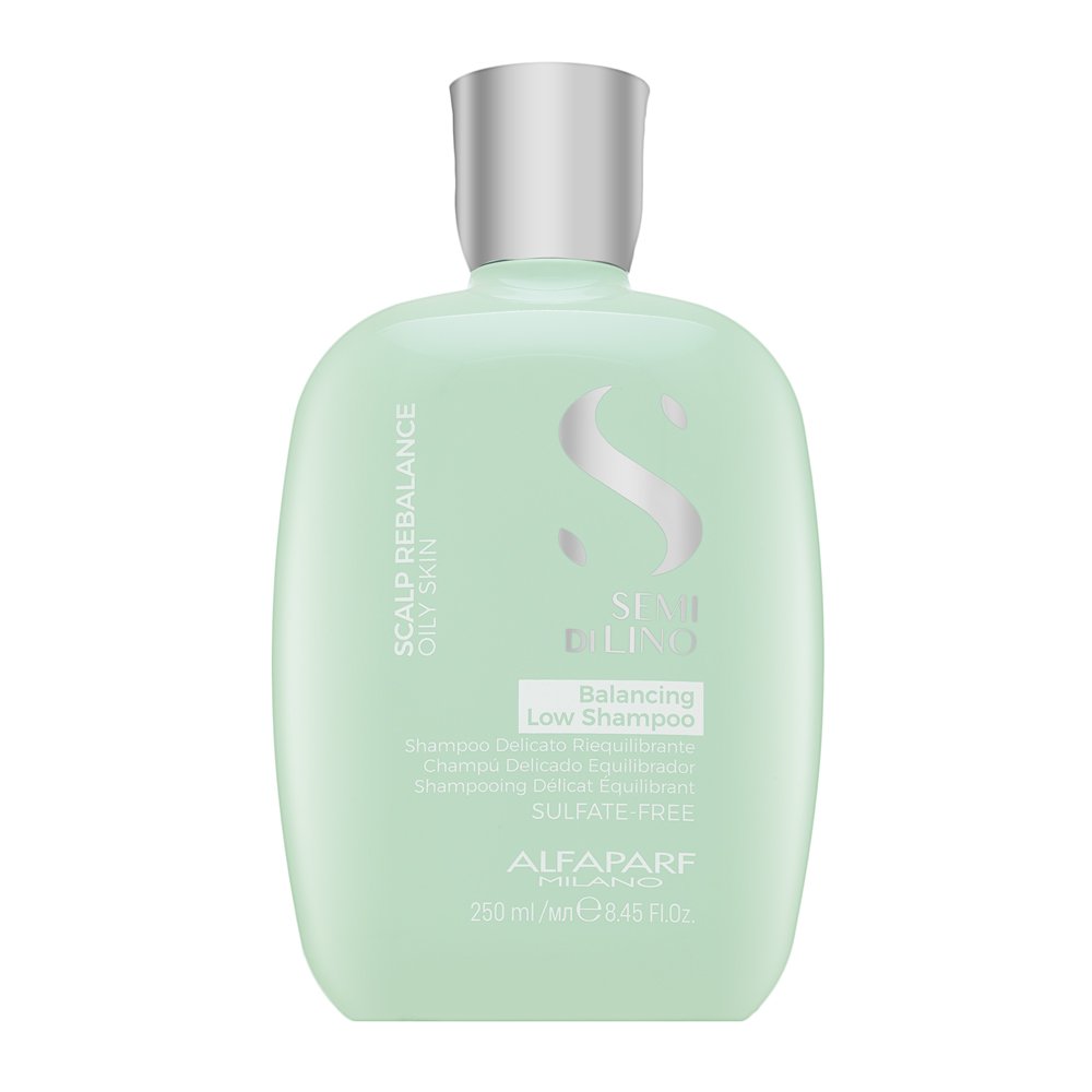 Alfaparf Milano Semi Di Lino Scalp Rebalance Balancing Low Shampoo shampoo detergente per cuoio capelluto grasso 250 ml