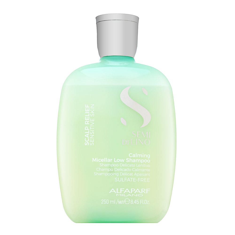Alfaparf Milano Semi Di Lino Scalp Relief Calming Micellar Low Shampoo shampoo rinforzante per la sensibilità del cuoio capelluto 250 ml