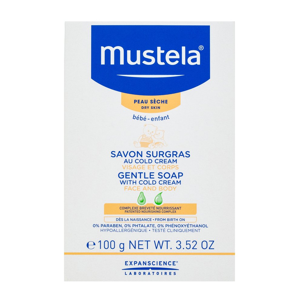 Mustela Bébé sapone Gentle Soap With Cold Cream 100 g