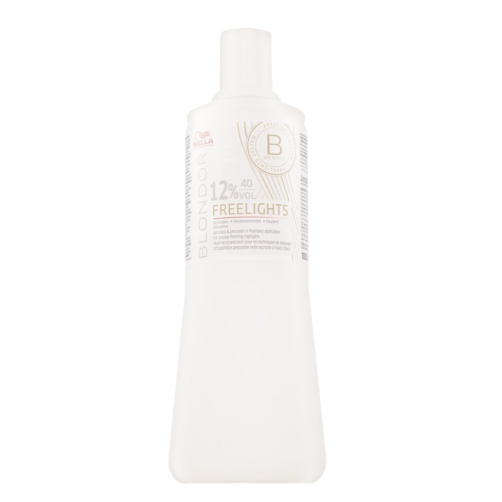 Wella Professionals Blondor Freelights 12% 40 Vol. emulsione di sviluppo per schiarire i capelli 1000 ml
