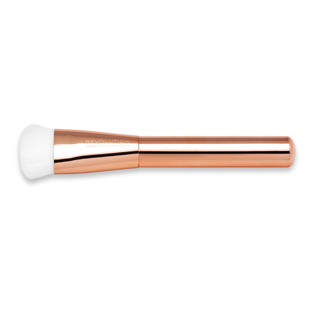 Makeup Revolution Ultra Metals Ultra Flat Contour Brush pennello contouring F304
