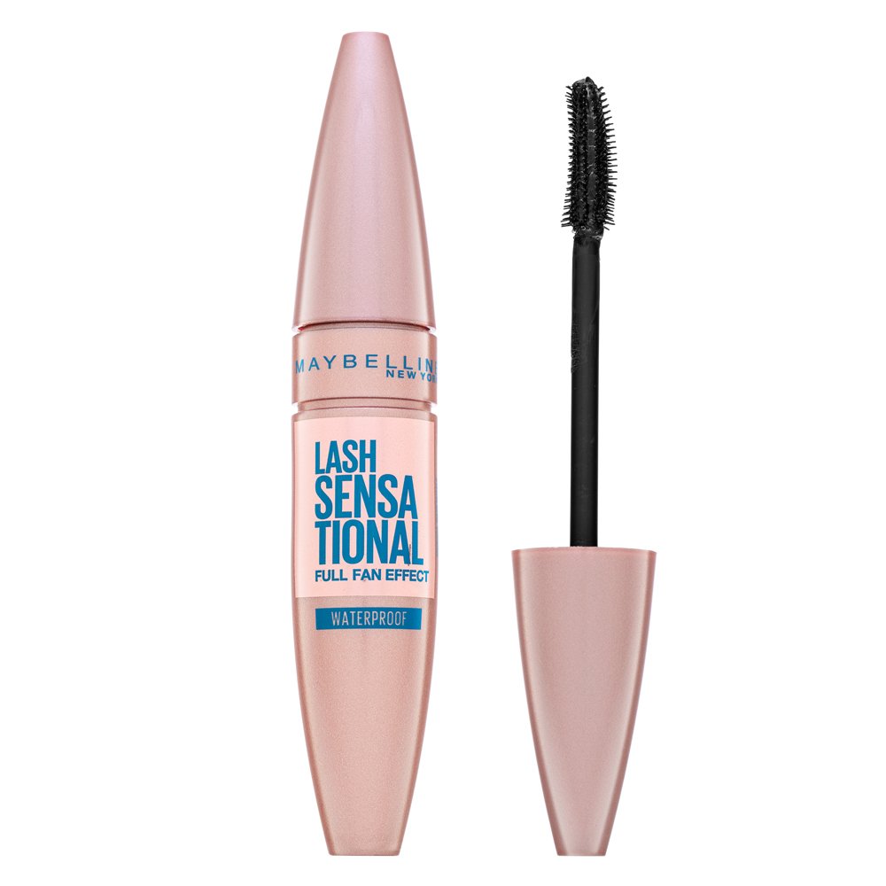 Maybelline Lash Sensational Waterproof Mascara mascara impermeabile per l'estensione e l'arricciatura delle ciglia Black 9,4 ml