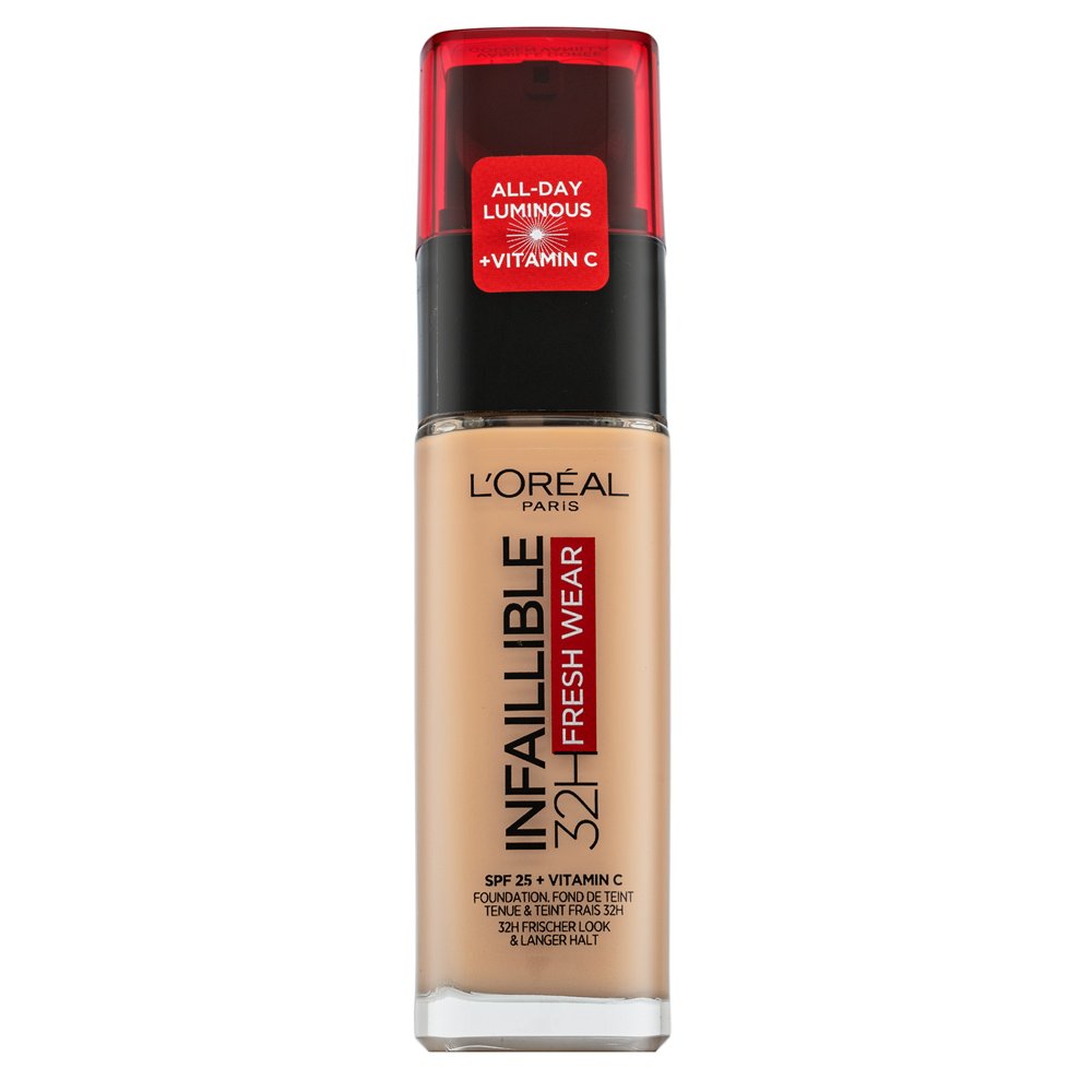 L´Oréal Paris Infaillible 32H Fresh Wear fondotinta lunga tenuta Vanilla/Warm 30 ml