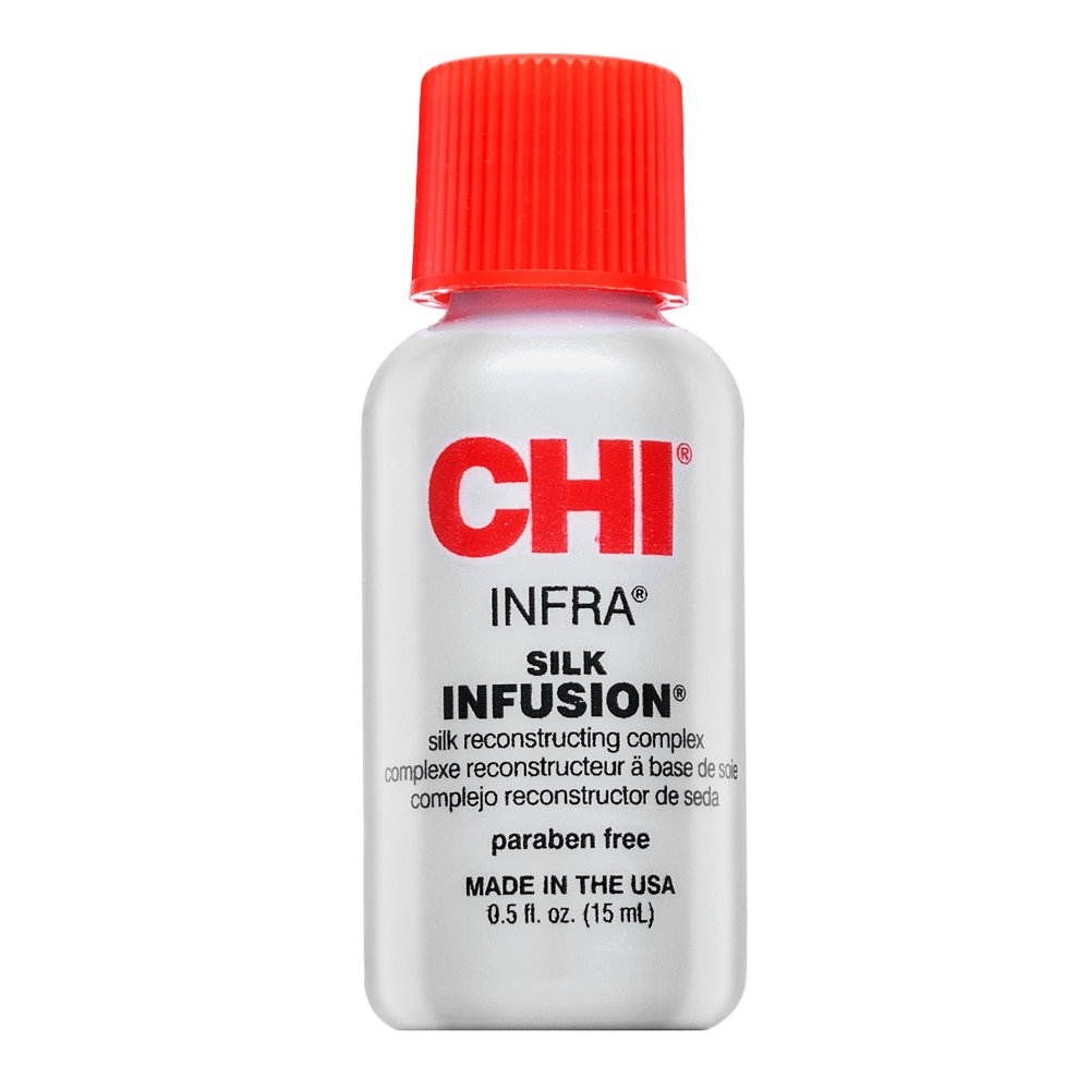 CHI Silk Infusion cura dei capelli senza risciacquo per morbidezza e lucentezza dei capelli 15 ml