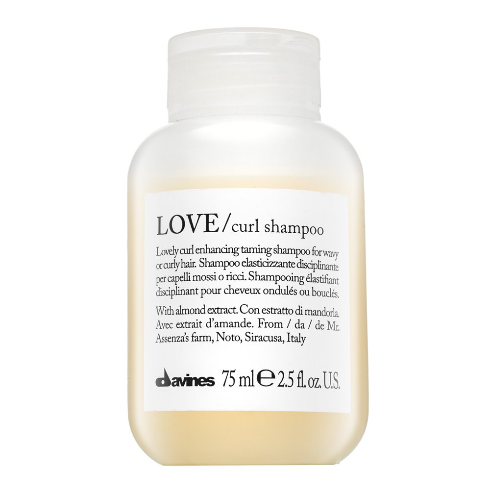 Davines Essential Haircare Love Curl Shampoo shampoo nutriente per capelli mossi e ricci 75 ml