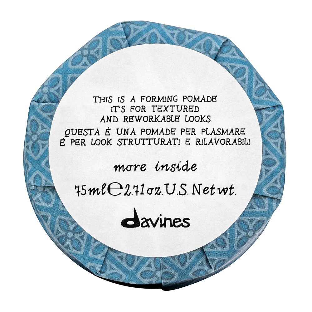 Davines More Inside Forming Pomade pomata per capelli per una leggera fissazione 75 ml
