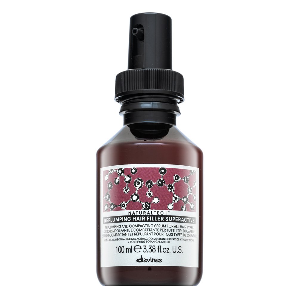 Davines Natural Tech Replumping Hair Filler Superactive siero per rinforzare la fibra capillare 100 ml