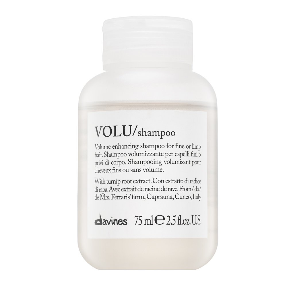 Davines Essential Haircare Volu Shampoo shampoo rinforzante per volume dei capelli 75 ml