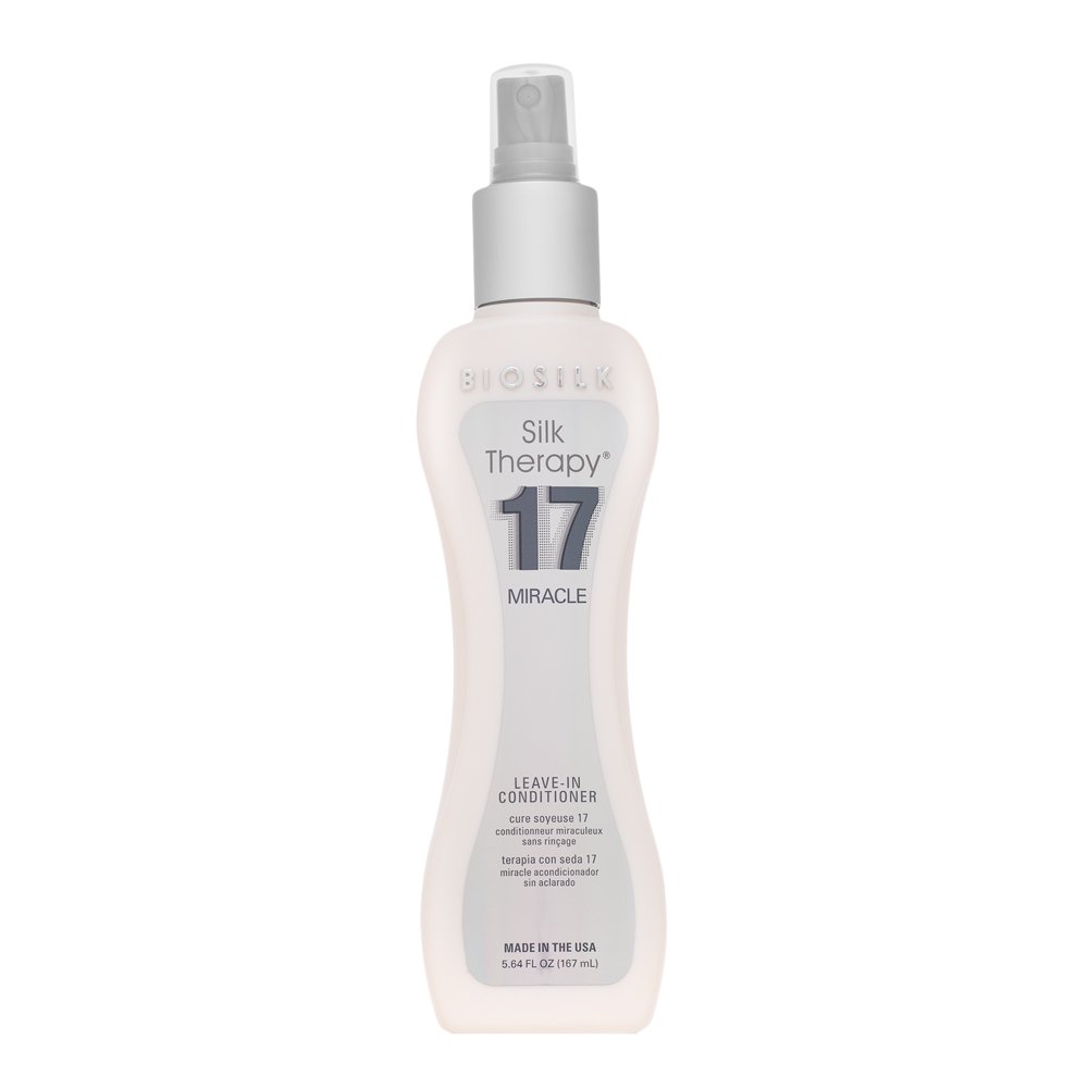BioSilk Silk Therapy 17 Miracle Leave-In Conditioner cura dei capelli senza risciacquo per tutti i tipi di capelli 167 ml
