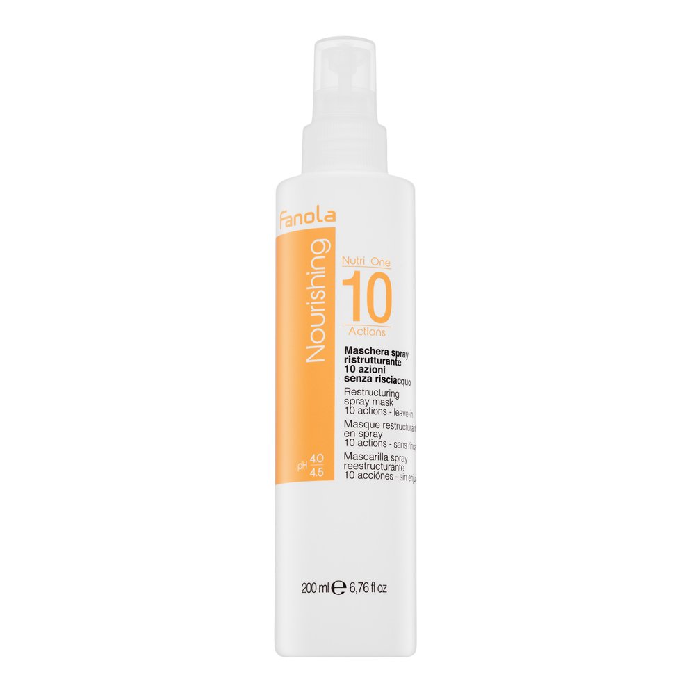 Fanola Nutri Care 10 Action Spray Leave-in Mask maschera nutriente per capelli secchi e danneggiati 200 ml