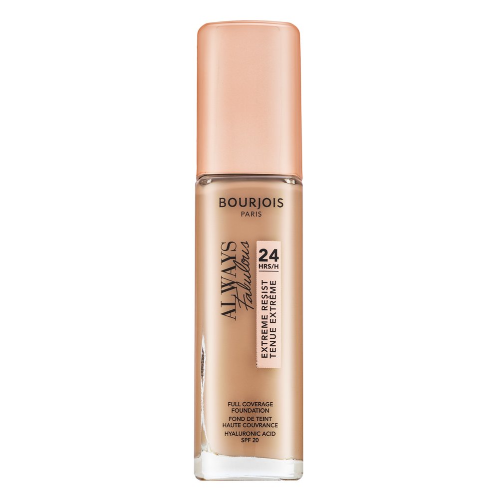 Bourjois Always Fabulous 24HRS Extreme Resist Foundation fondotinta liquido per unificare il tono della pelle 210 Vanilla 30 ml
