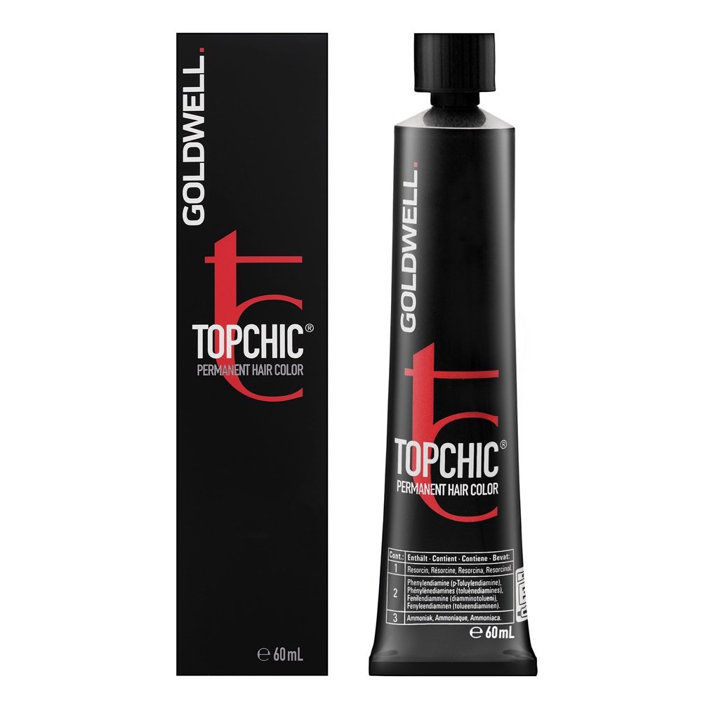 Goldwell Topchic Hair Color colore per capelli permanente professionale per tutti i tipi di capelli 6RR MAX 60 ml