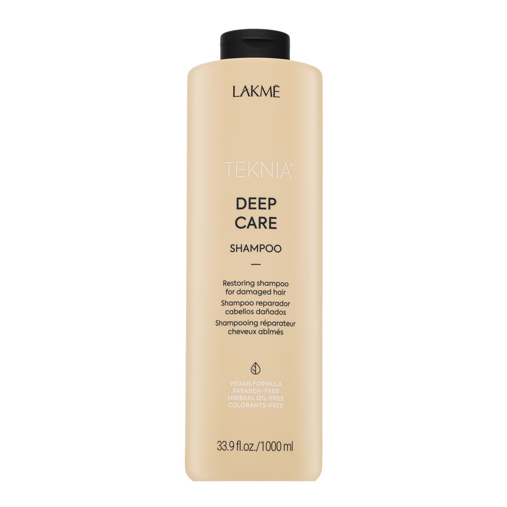 Lakmé Teknia Deep Care Shampoo shampoo nutriente per capelli secchi e danneggiati 1000 ml