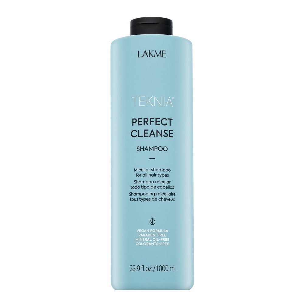 Lakmé Teknia Perfect Cleanse Shampoo shampoo detergente per tutti i tipi di capelli 1000 ml