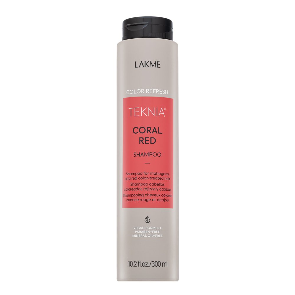 Lakmé Teknia Color Refresh Coral Red Shampoo shampoo colorante per ravvivare le tonalità rossi 300 ml