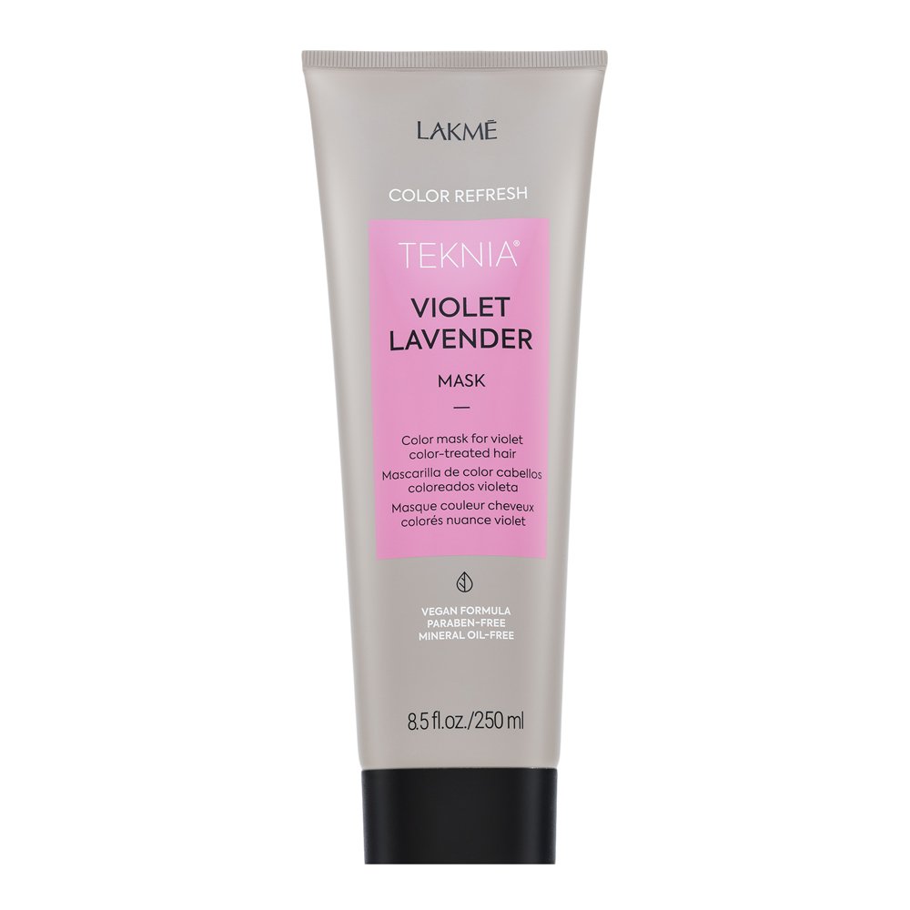 Lakmé Teknia Color Refresh Violet Lavender Mask maschera nutriente con pigmenti colorati per capelli con toni viola 250 ml