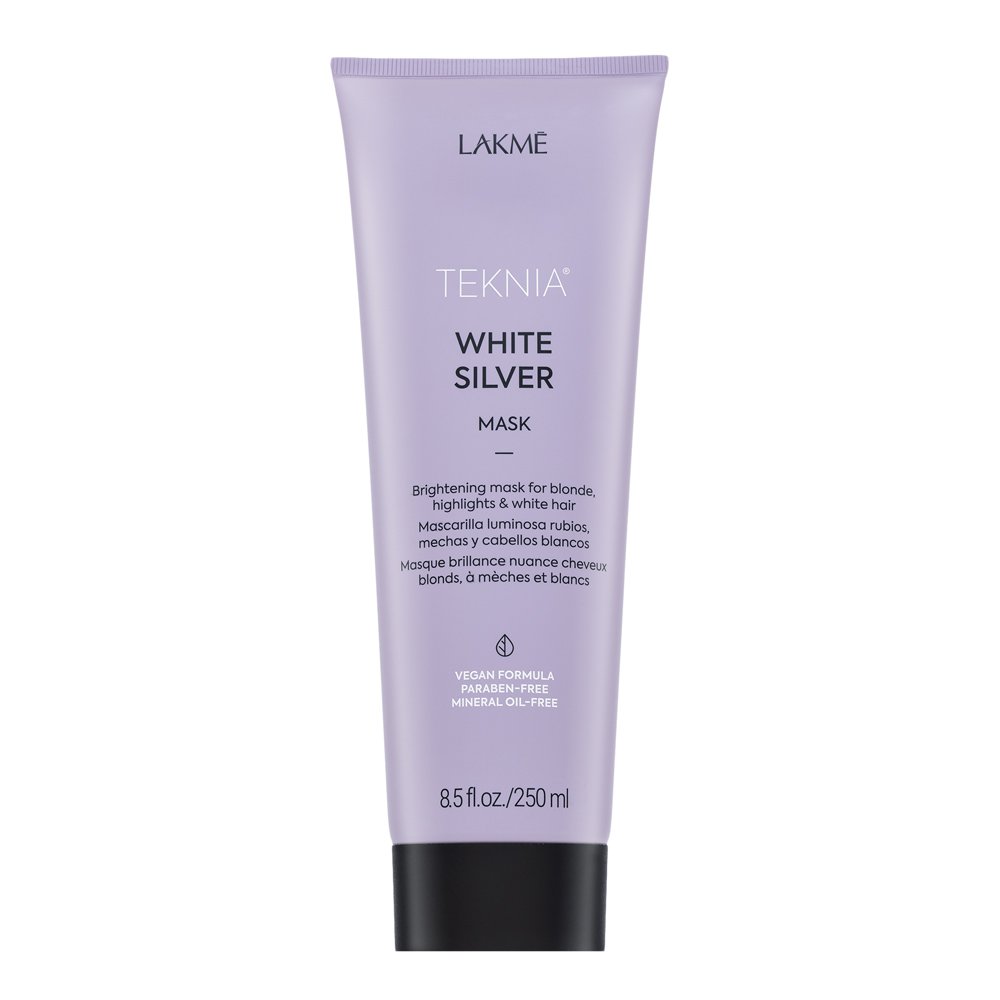 Lakmé Teknia White Silver Mask maschera neutralizzante per capelli biondo platino e grigi 250 ml