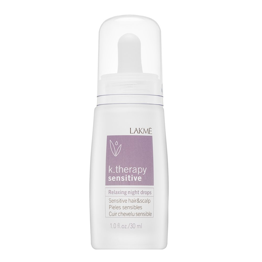 Lakmé K.Therapy Sensitive Night Drops crema notte rivitalizzante per la sensibilità del cuoio capelluto 30 ml