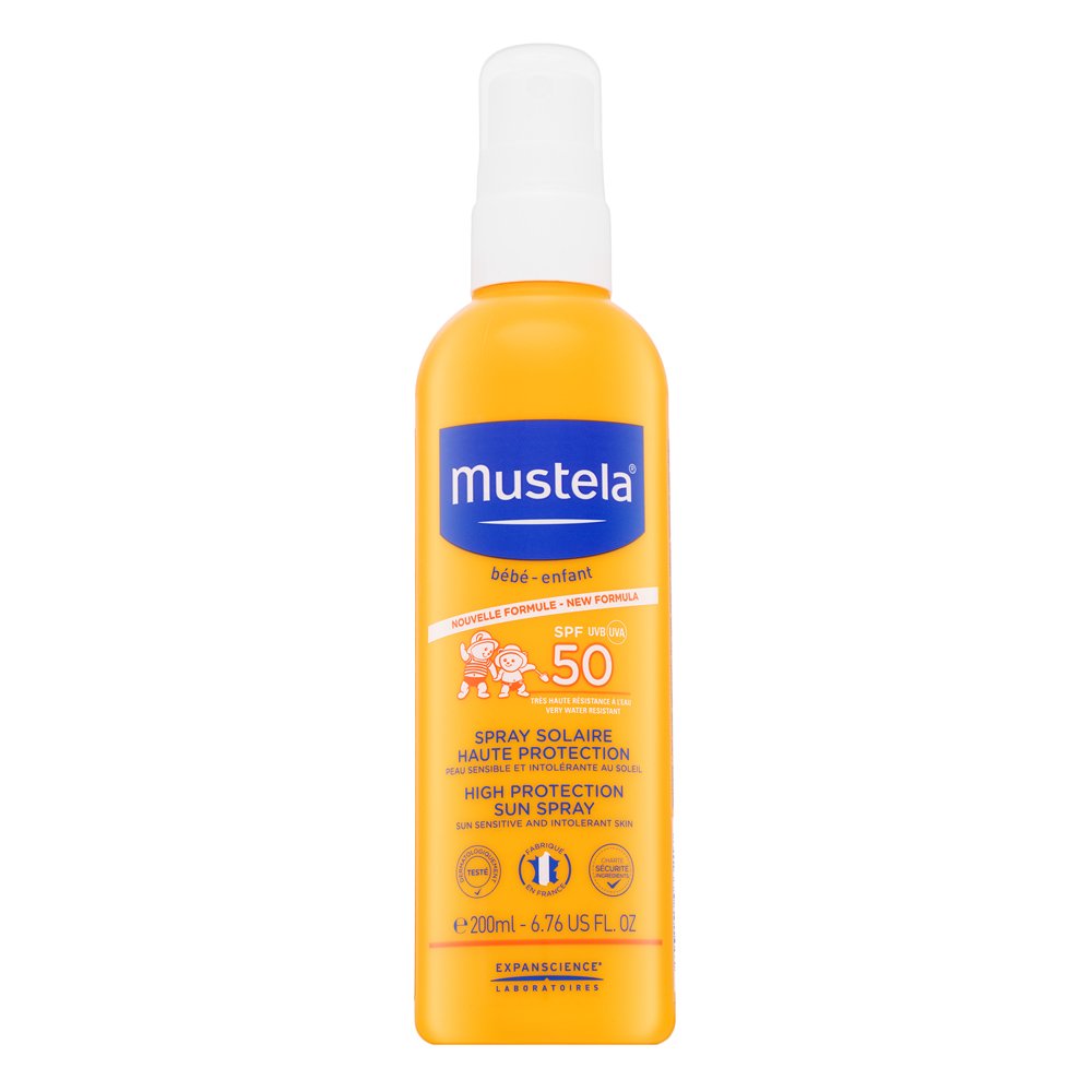 Mustela Bébé spray abbronzante High Protection Sun Spray SPF50 200 ml
