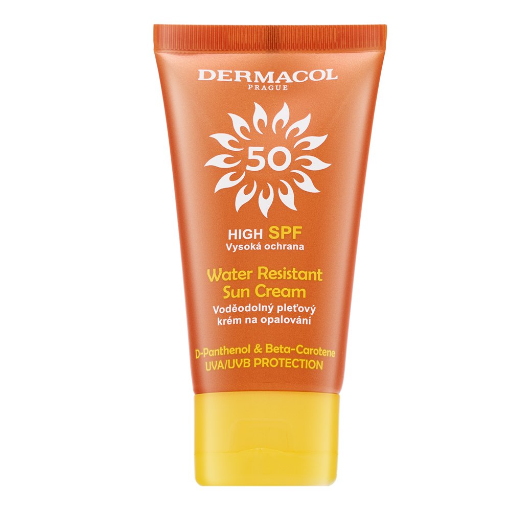 Dermacol Sun crema abbronzante Water Resistant Sun Cream SPF50 50 ml