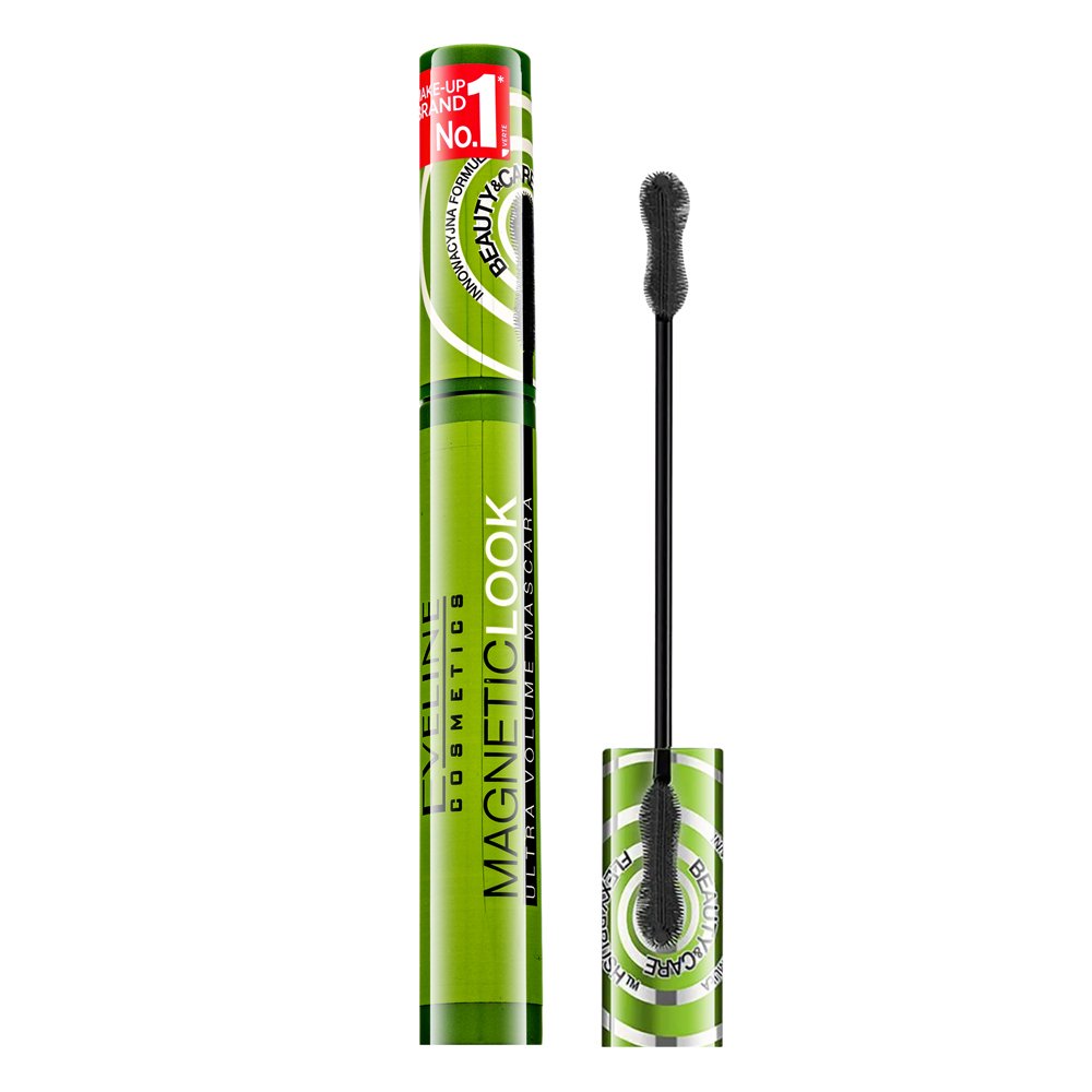 Eveline Magnetic Look Ultra Volume Mascara mascara per l'estensione e l'arricciatura delle ciglia Black 10 ml