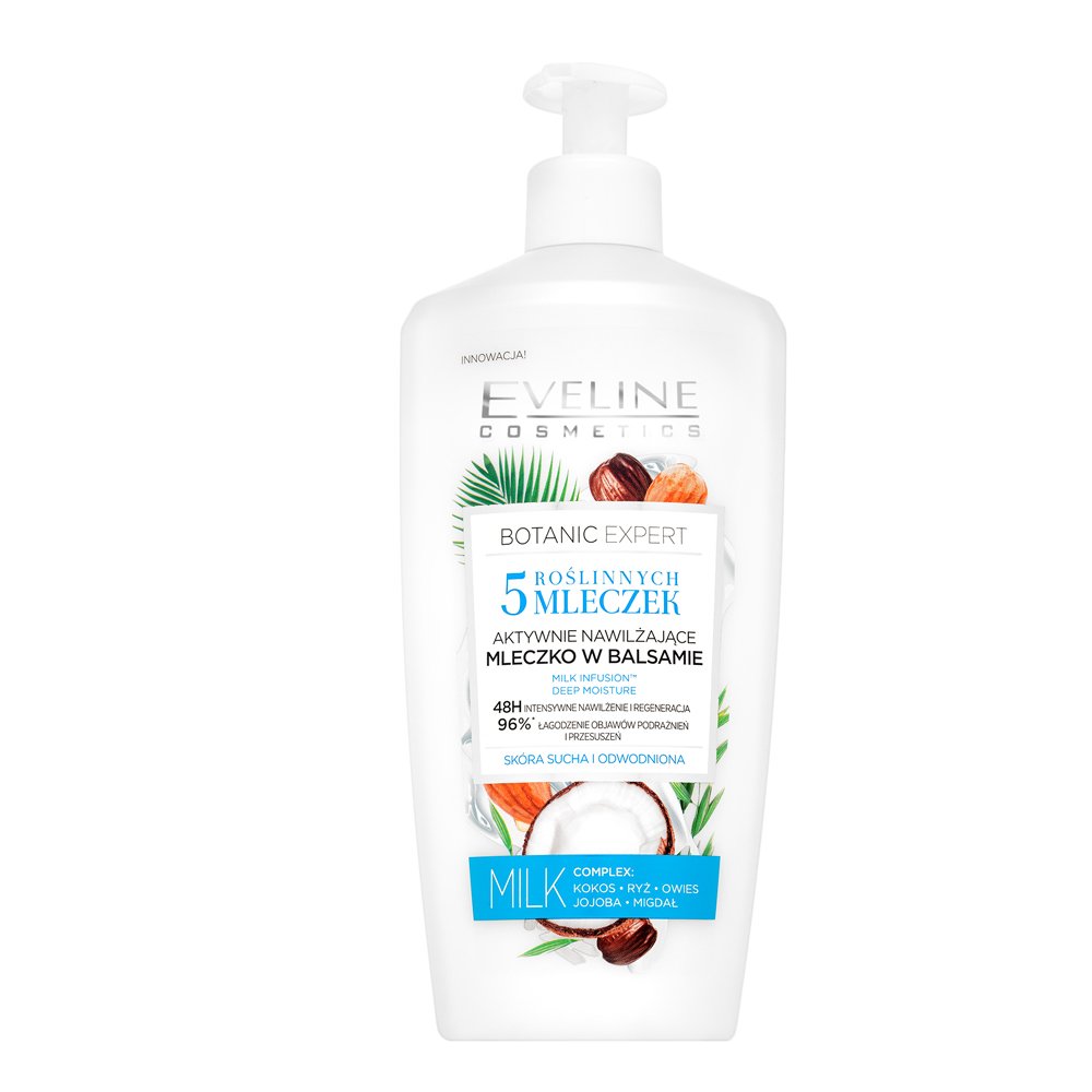 Eveline Botanic Expert balsamo nutriente Actively Moisturising Body Lotion In Balm 350 ml