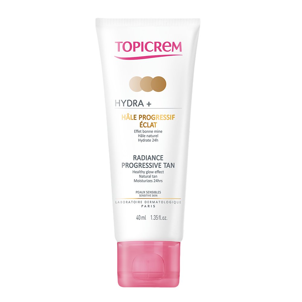 Topicrem HYDRA+ crema per il viso Radiance Progressive Tan 40 ml