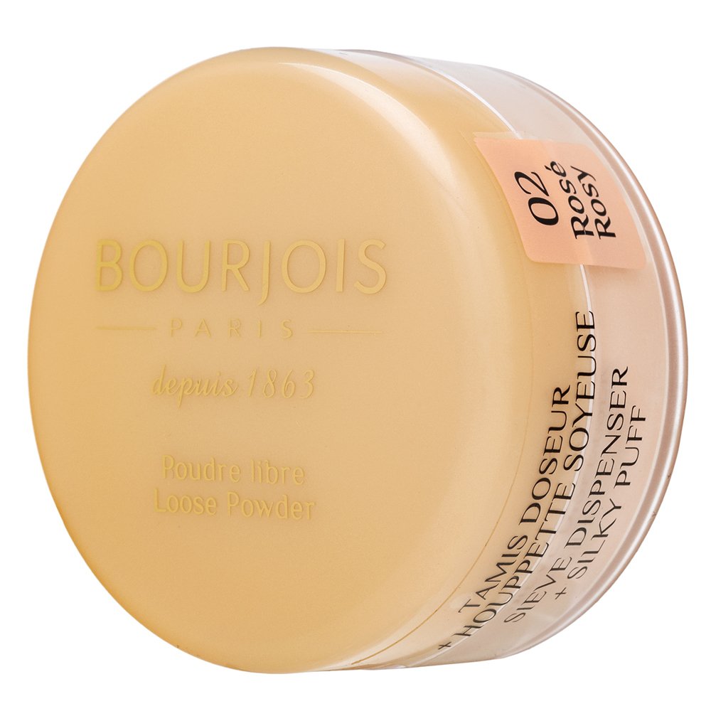 Bourjois Loose Powder cipria per l' unificazione della pelle e illuminazione 02 Rosy 32 g