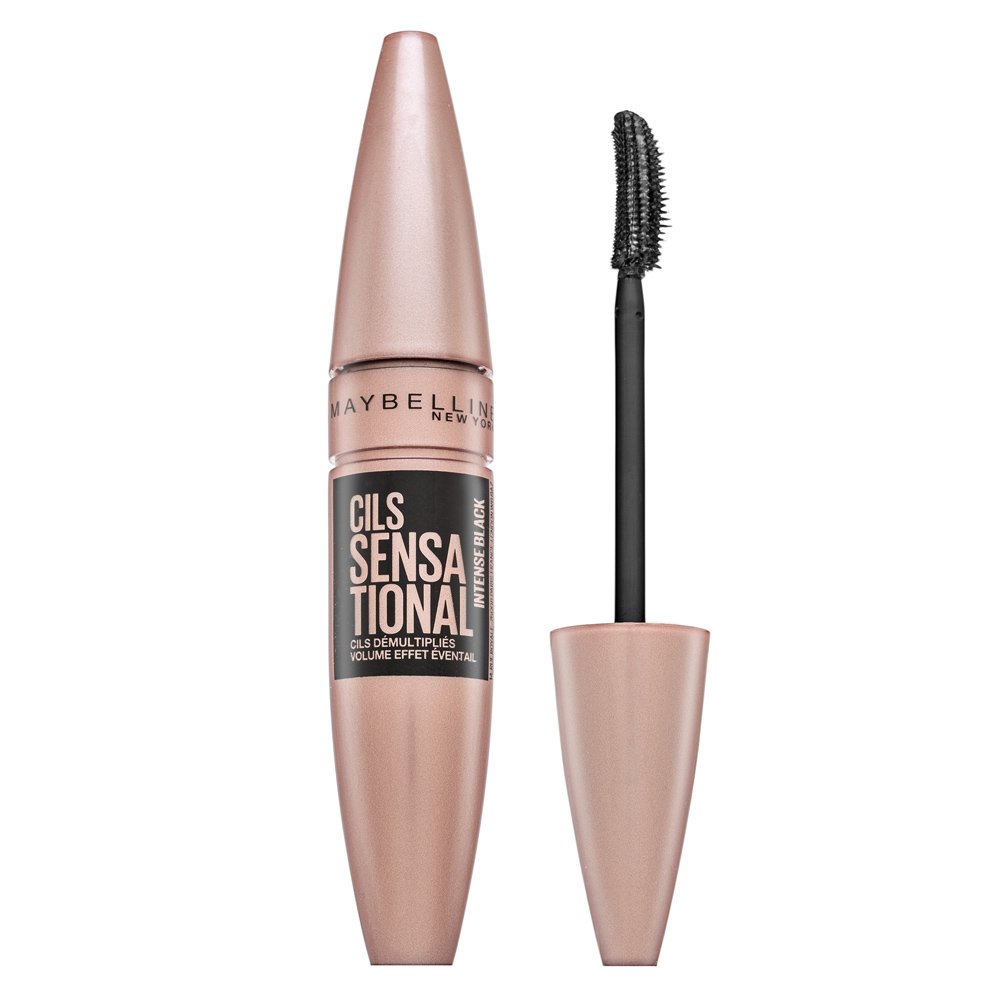 Maybelline Lash Sensational Lash Multiplying Mascara mascara impermeabile per l'estensione e l'arricciatura delle ciglia Intense Black 9,5 ml