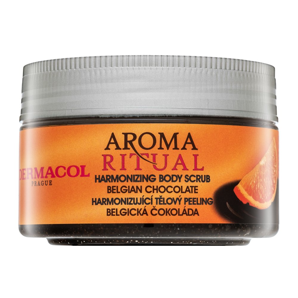 Dermacol Aroma Ritual scrub corpo Harmonizing Body Scrub Belgian Chocolate 200 ml