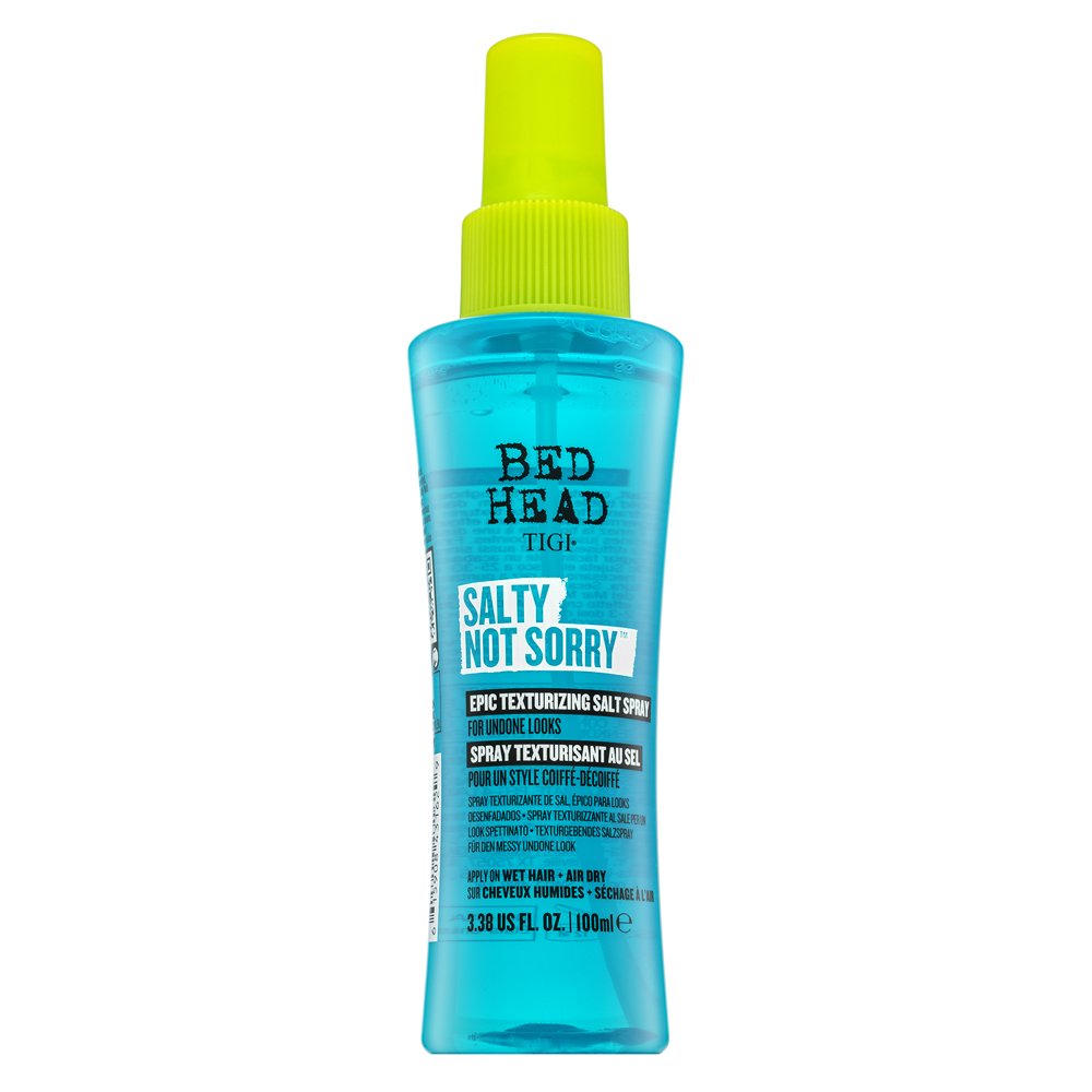 Tigi Bed Head Salty Not Sorry Epic Texturizing Salt Spray Spray per lo styling per un effetto da spiaggia 100 ml