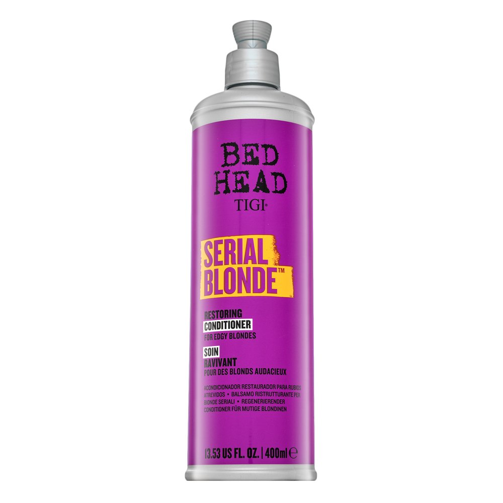 Tigi Bed Head Serial Blonde Restoring Conditioner balsamo nutriente per capelli biondi 400 ml