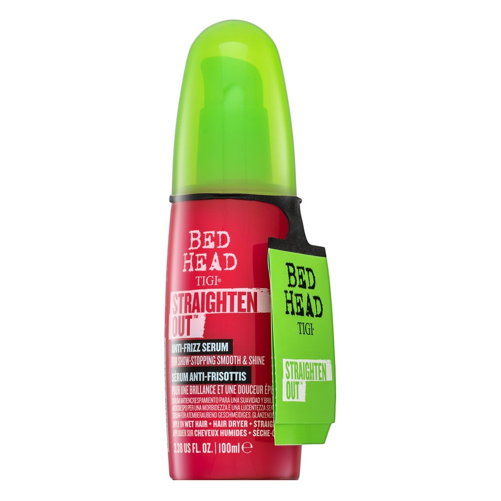 Tigi Bed Head Straighten Out Anti-Frizz Serum siero levigante per capelli ruvidi e ribelli 100 ml
