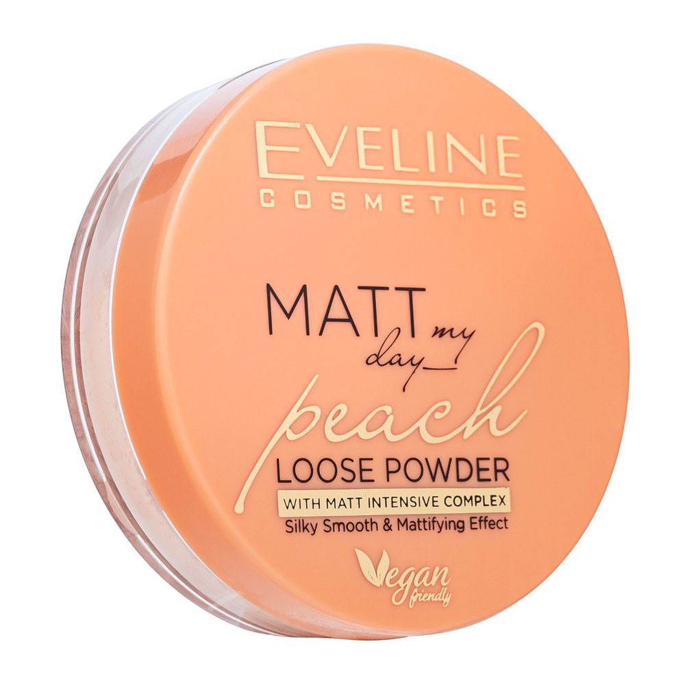 Eveline Matt My Day Peach Loose Powder Silky Smooth & Matttifing cipria 6 g