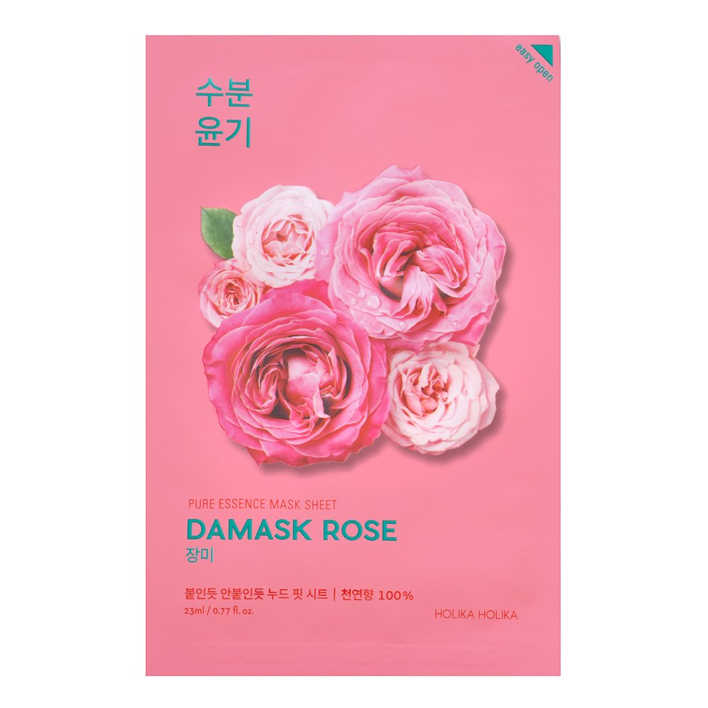 Holika Holika mascheraviso in tessuto Pure Essence Mask Sheet Damask Rose 23 g