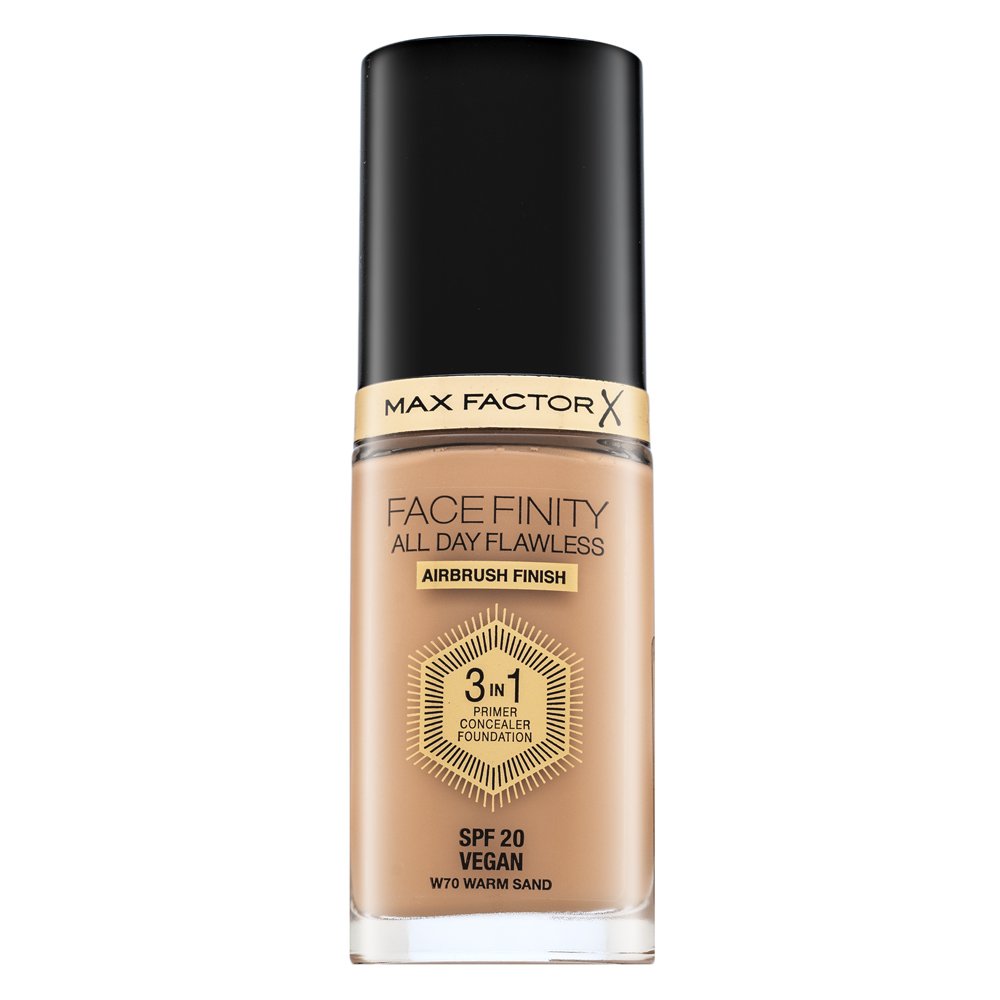 Max Factor Facefinity All Day Flawless Flexi-Hold 3in1 Primer Concealer Foundation SPF20 fondotinta liquido 3in1 70 30 ml