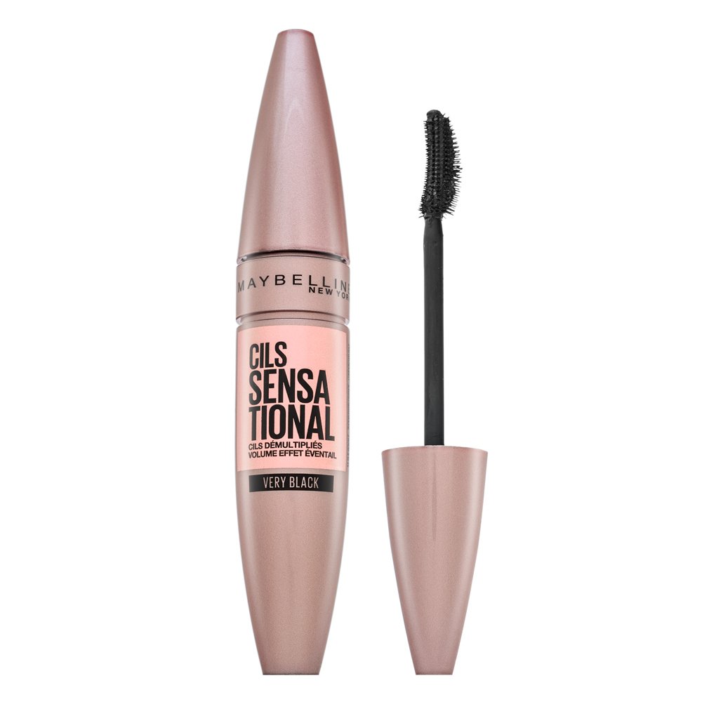 Maybelline Lash Sensational Full Fan Effect Mascara mascara per l'estensione e l'arricciatura delle ciglia Very Black 9,5 ml