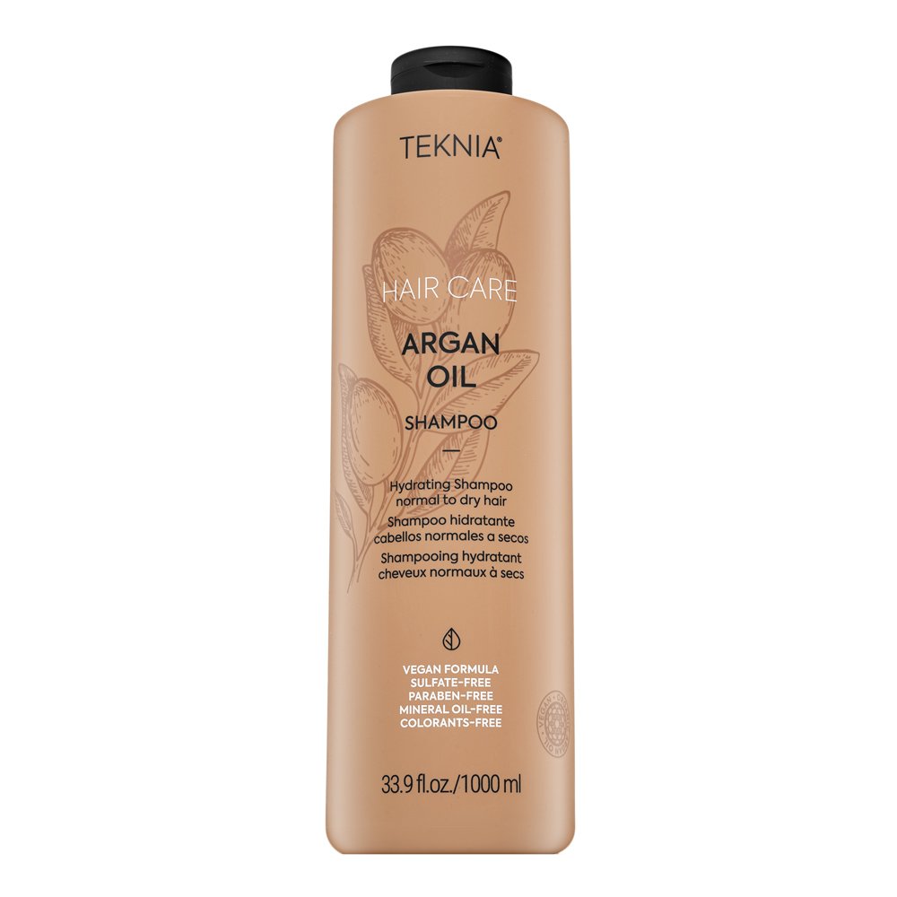 Lakmé Teknia Hair Care Argan Oil Shampoo shampoo nutriente per tutti i tipi di capelli 1000 ml