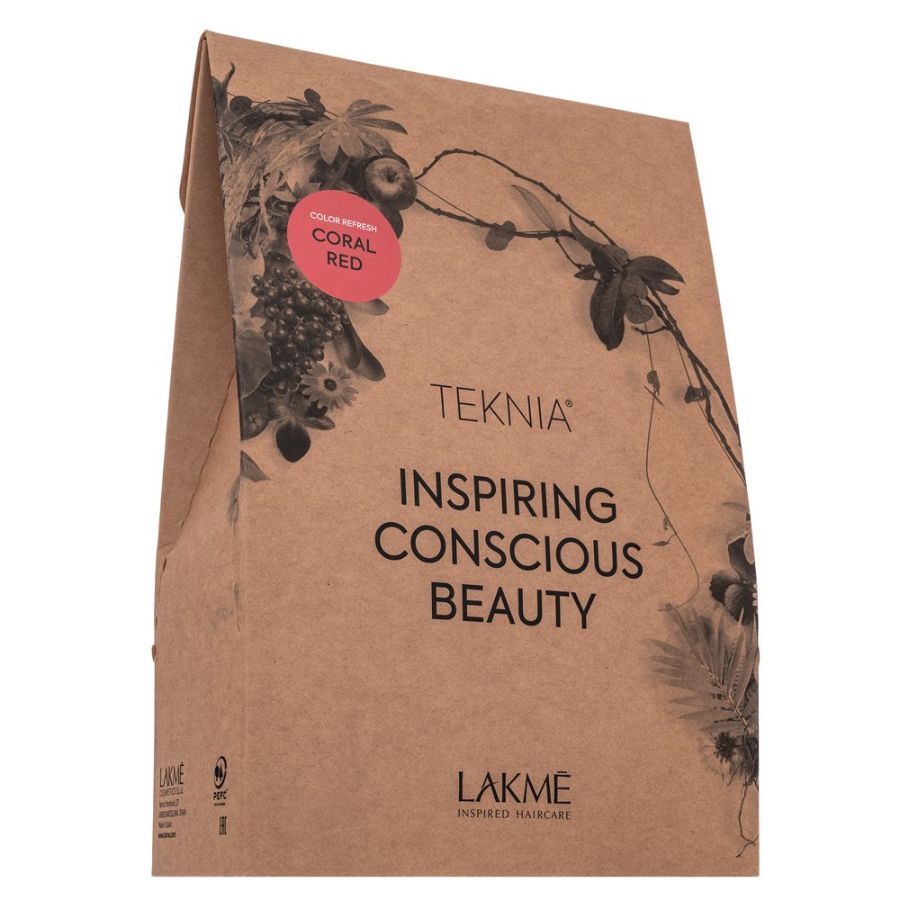 Lakmé Teknia Color Refresh Coral Red Pack shampoo + maschera per ravvivare le tonalità rossi 300 ml + 250 ml