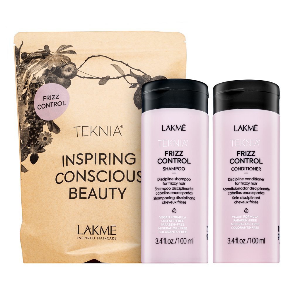 Lakmé Teknia Frizz Control Travel Pack set contro l'effetto crespo